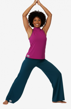 Sporthose Malaika und Shirt Leonie mit Ringer-Rücken